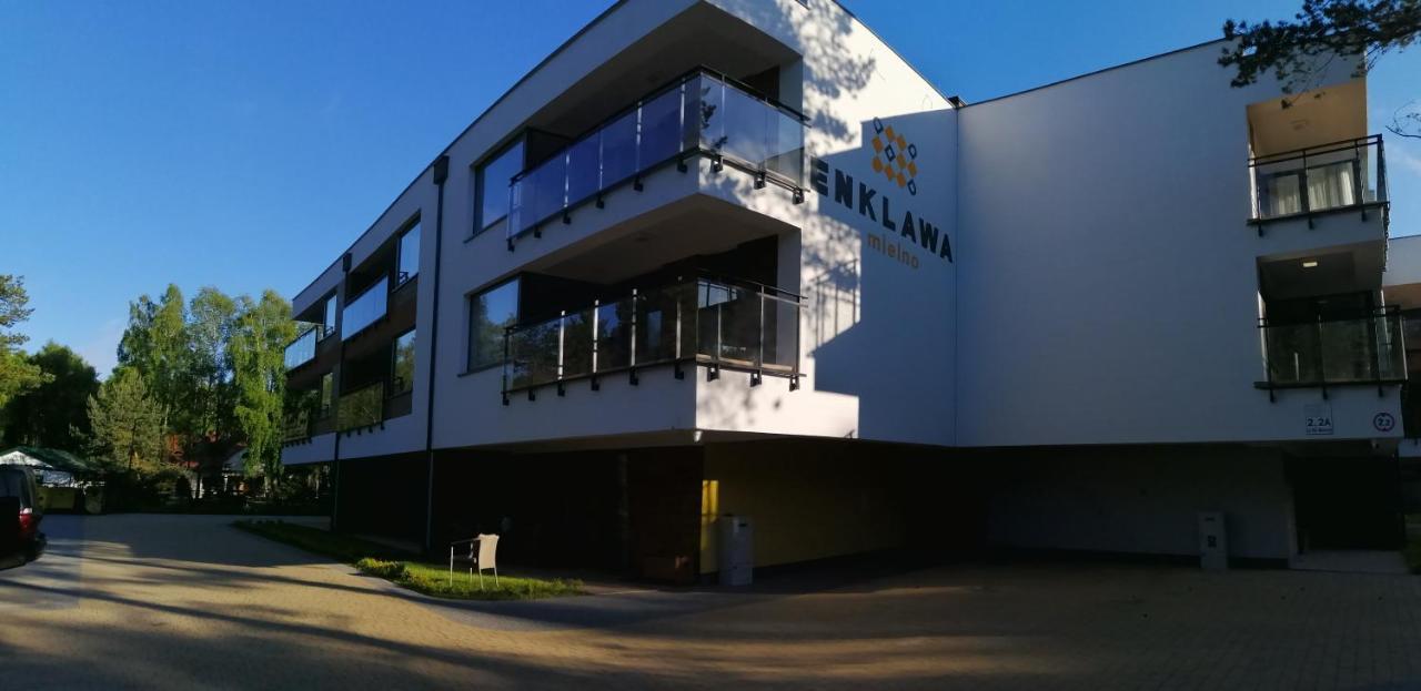 Enklawa Mielno Przy Plazy Lägenhet Exteriör bild